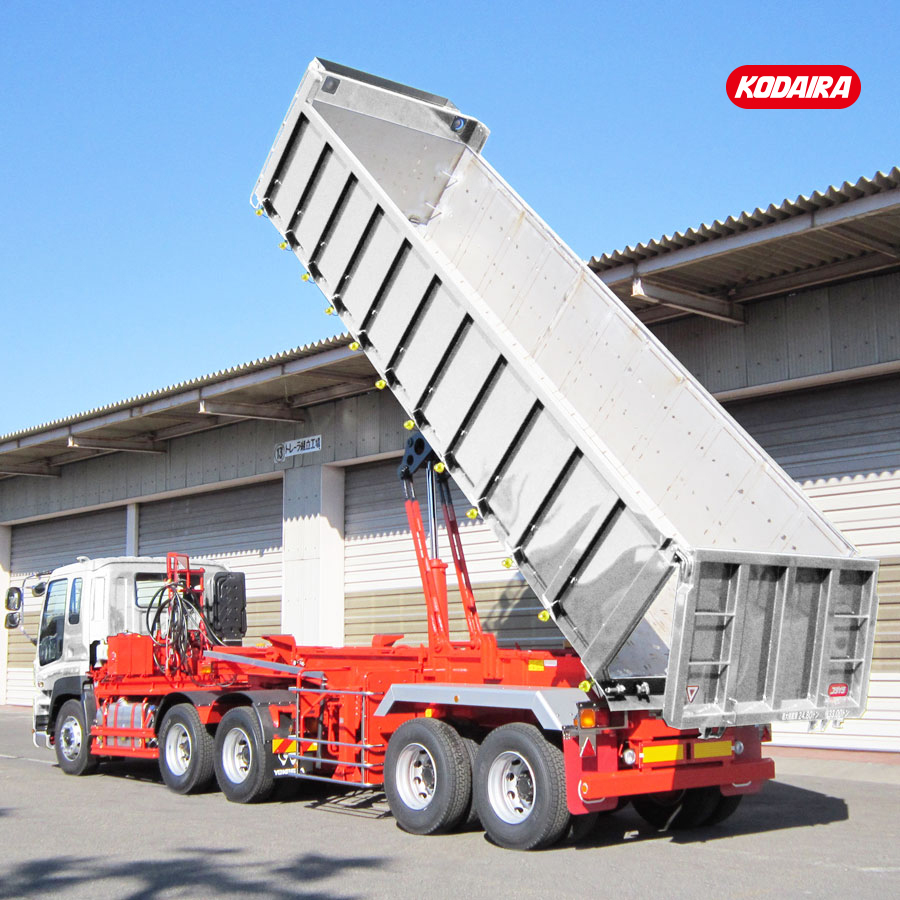 コダイラ型　バーチカルダンプトレーラ