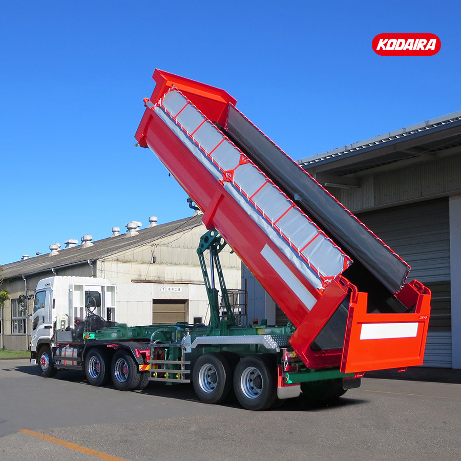 コダイラ型　バーチカルダンプトレーラ